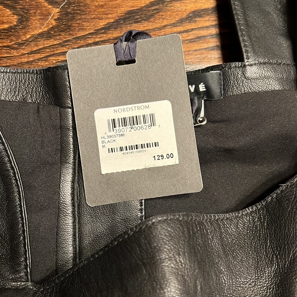 Leather Crop Top - Picture 7 of 9